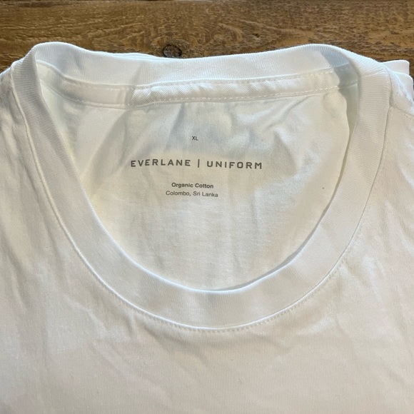NEW Everlane The Organic Cotton Crew Uniform in White XL - Picture 11 of 11